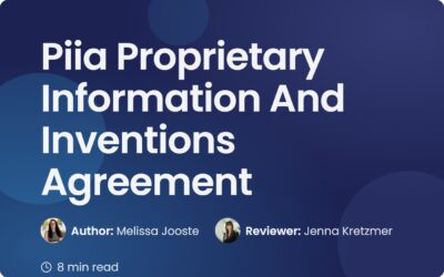 PIIA Agreement Guide: Protecting Your Company IP